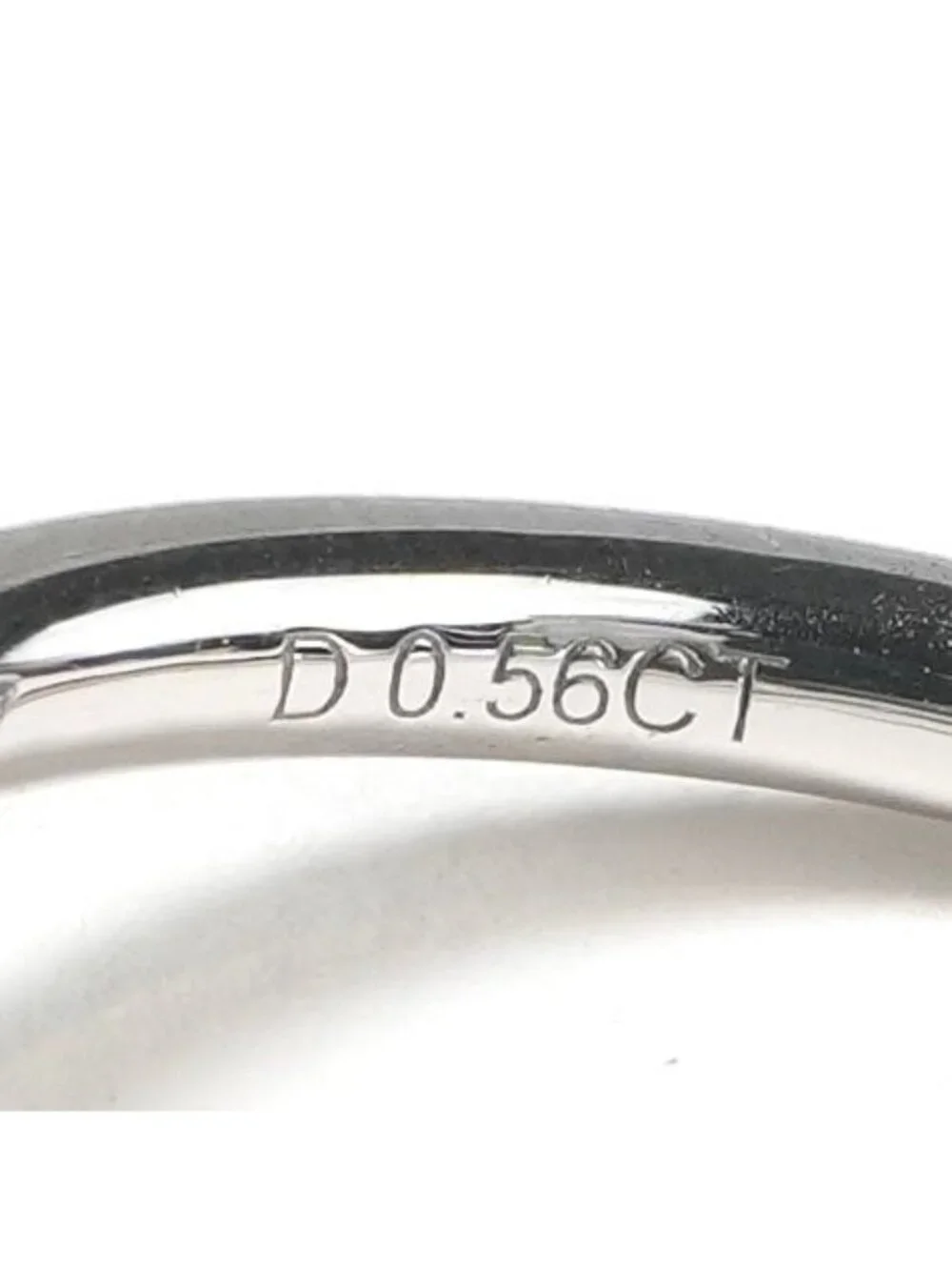 Harry Winston Round Cut Micro Pave Ring Cut the One by Silver